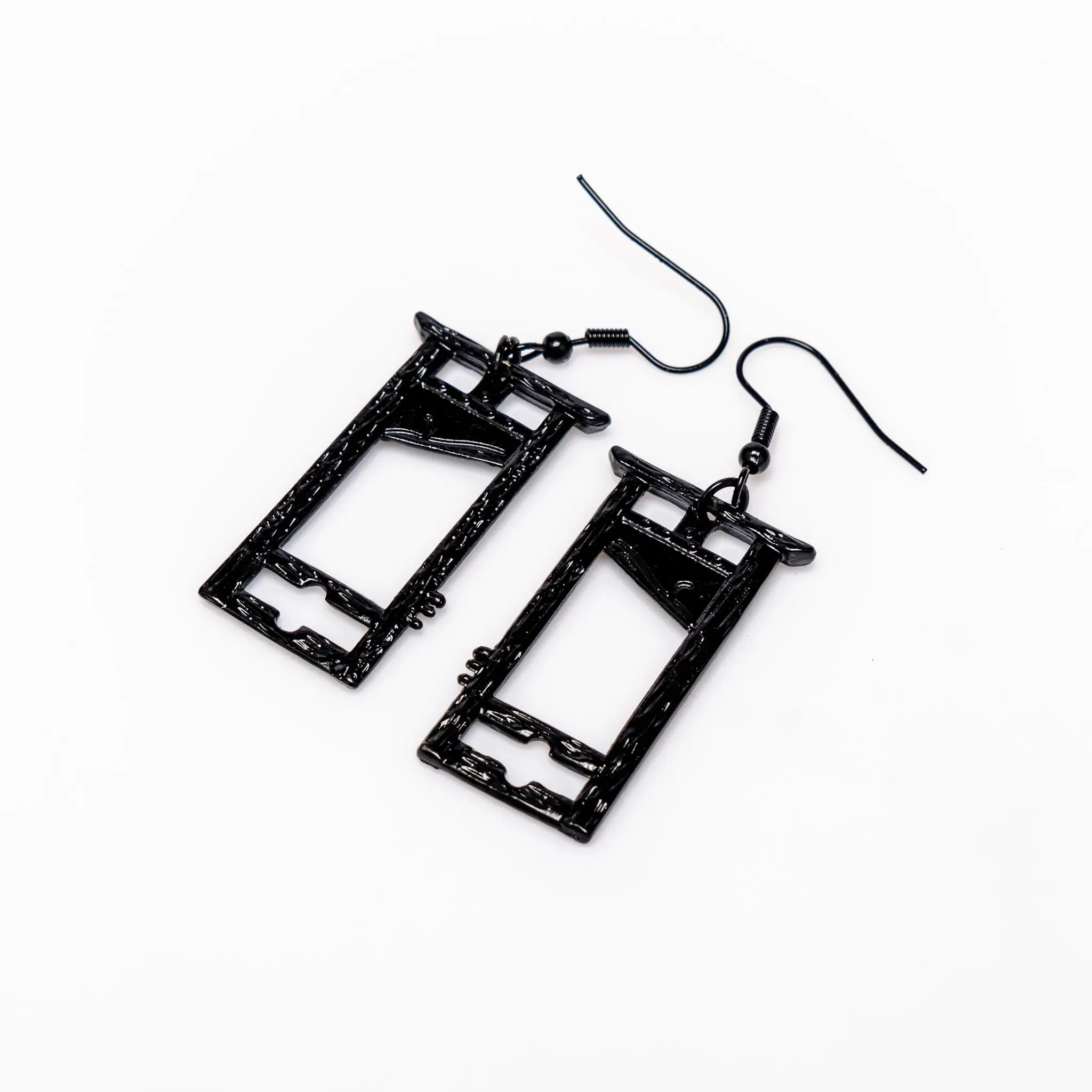 Forbidden Alchemy | Guillotine | Resin Earrings | High Quality Resin | Dark, Detailed, Durable