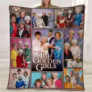 The Golden Girls Blanket GG Blanket for Couch, Bed, Sofa Luxurious Warm and Cozy for All Seasons Family and Friends Perfect Christmas Present