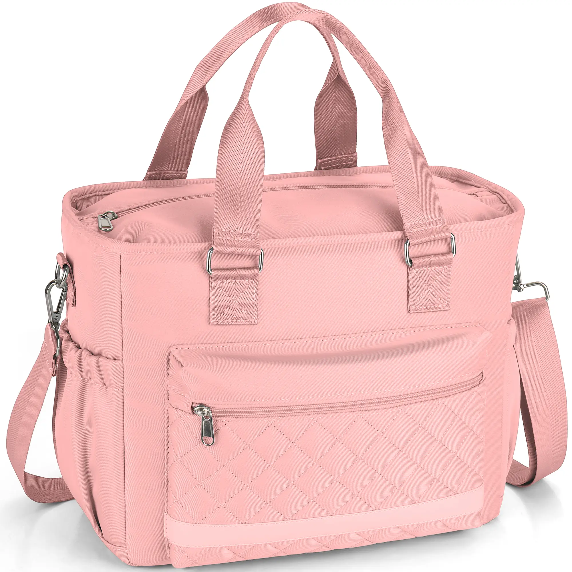 Hafmall-16L Big and Large Lunch Bag for Women Men Large Insulated Reusable Lunch Box Girls Water Resistant Portable Cooler Tote,For Valentine's Day gi