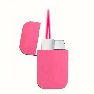 very goodA Pink Lighter That Is Windproof And Ultra-Thin, Perfect for Women And Girls. Ideal for Outdoor Activities Like Camping, Bbqs, And Lighting Candles. A Wonderful Gift for Birthdays And Mother'S Day, But It Does Not Include Butane Gas, Without Batt