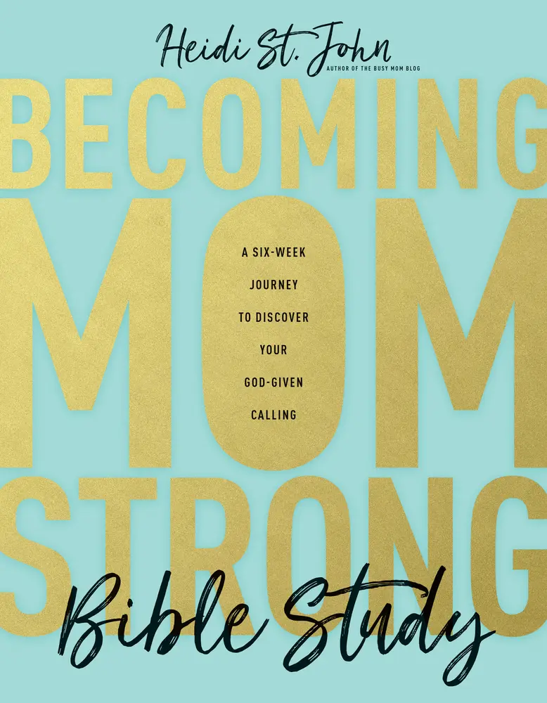 USED Book - Becoming Momstrong Bible Study: A Six-Week Journey to Discover Your God-Given Calling by St John Heidi (Paperback) - english