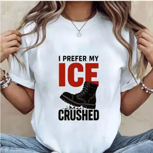 I Prefer My ICE Crushed T-Shirt – Edgy Streetwear Graphic Tee