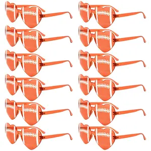 Vidroxin 12 Pack Softball Sunglasses Soccer Volleyball Football Sport Shaped Glasses Gifts for Team Sport Party Favor