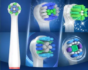 Electric Toothbrush Replacement Heads: Compatible with Oral-B D/P/PRO series