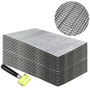 275 Mil - 16 Sqft Car Heat Sound Deadening Insulation Mat, 16"x10" Automobile Sound Deadening & Heat Insulation for Auto Hood Engine Roof Door Trunk