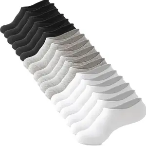 No Show Socks Invisible Socks Men Women Cushioned Low Cut Ankle Sock for Running Gym Hiking