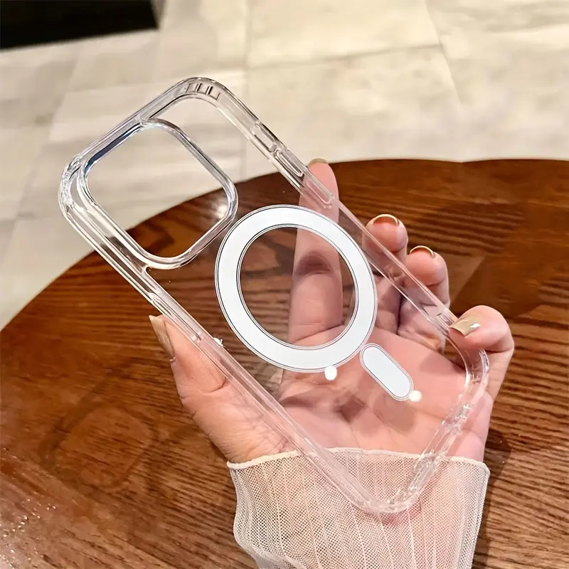 Phone Cases - Transparent Suction Protective Case Suitable for Iphone 15 15Pro 15Promax 14 14Pro 14Promax 13 13Pro 13Promax 12 12Pro 12Promax 11 11Pro 11Promax Anti-Fall Mobile Phone Case