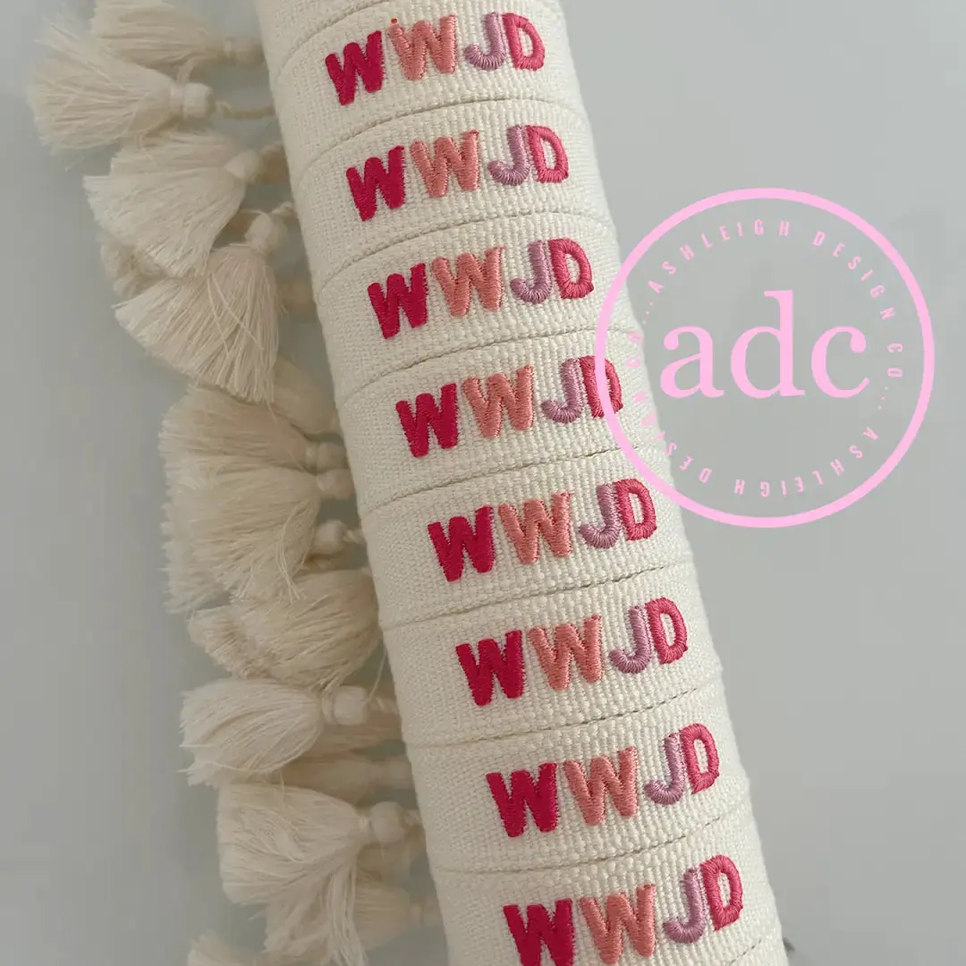 Pink WWJD Bracelet