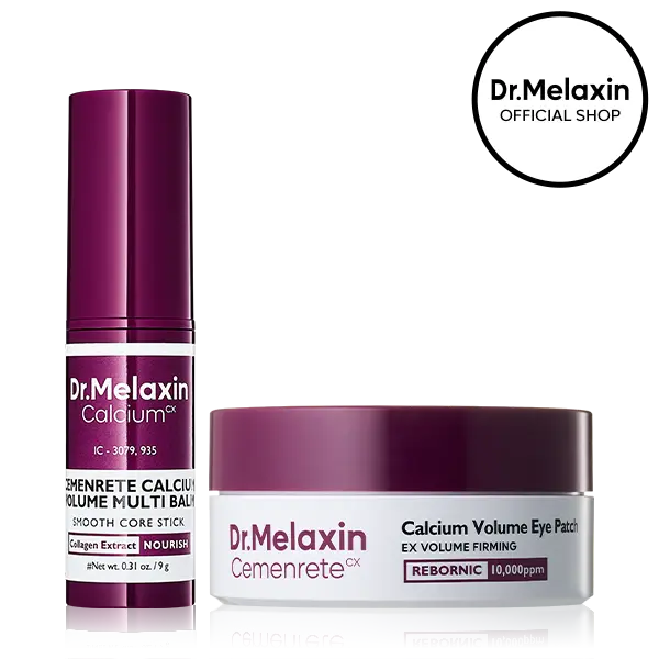 [Dr.Melaxin Official] Calcium Volume Multi Balm+Eye Patch 60ea Korean Skin Care Cosmetics with Collagen Extract Elasticity Eye Shiel dSkin Repair