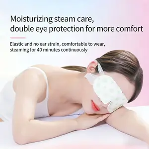 Steam Eye Mask Wormwood Heat Therapy, Disposable Self-Heating Light Blocking Eye Patch, Lutein Eye Care Pad, One-Time Use