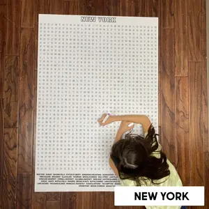 New York State Giant Word Search Puzzle