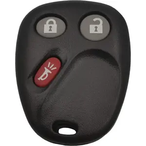 3 Buttons Keyless Entry Remote Control Car Key Fob Replacement for 2003-2006 Chevy Avalanche Equinox Silverado SSR Suburban Tahoe / GMC Sierra Yukon / Hummer H2 / Pontiac Torrent / Saturn Vue