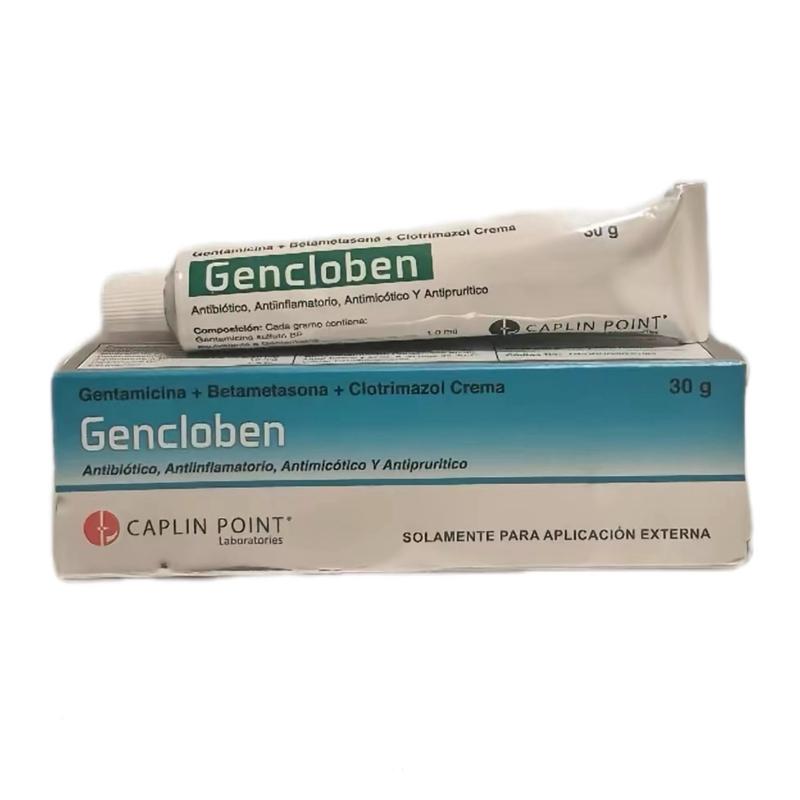 Gencloben Cream - 30g Gentle Moisturizer for Sensitive Skin, Redness & Comfort - Non-Irritating Formula with Gentamicin, Benzyl Benzoate Moisture Hydrating