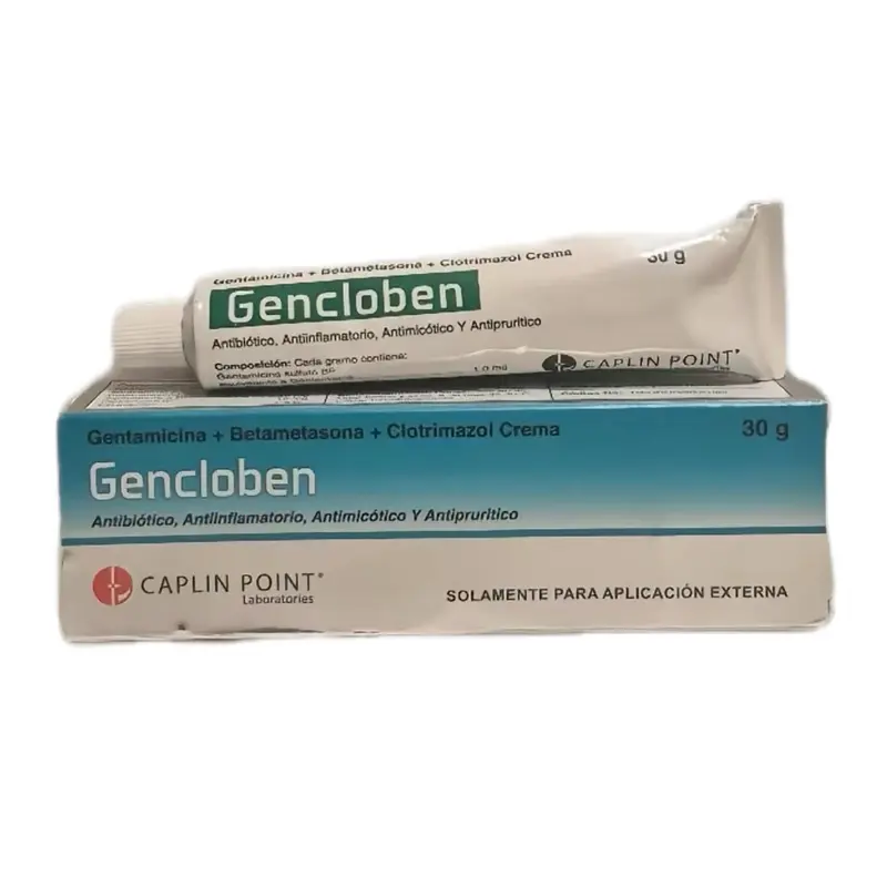 Gencloben Cream - 30g Gentle Moisturizer for Sensitive Skin, Redness & Comfort - Non-Irritating Formula with Gentamicin, Benzyl Benzoate Moisture Hydrating