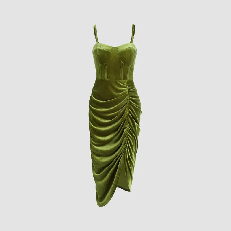 cider green velvet dress - TikTok Shop cider green velvet dress - TikTok Shop
