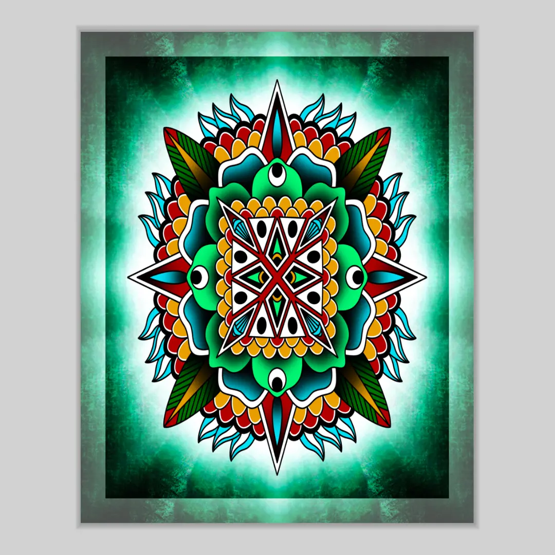 8x10 Vibrant Art Print - High Quality Gloss Paper