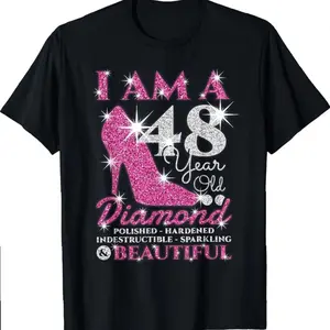 I Am A 48 Year Old Diamond Womens 48th Birthday T-shirt