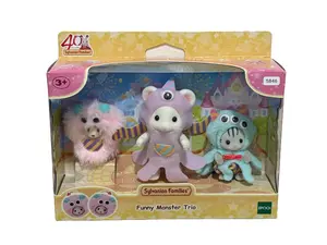Sylvanian Families Funny Monster Trio 40th Anniversary LIMITED Calico Critters