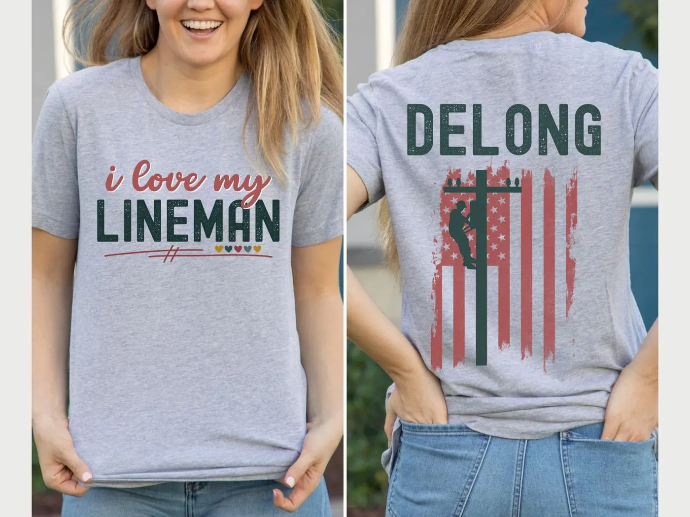 Dibs on the lineman shirt, line wife gift, I love my line man tee, custom mom tee, lineman’s girlfriend, linewife life, heart on the line