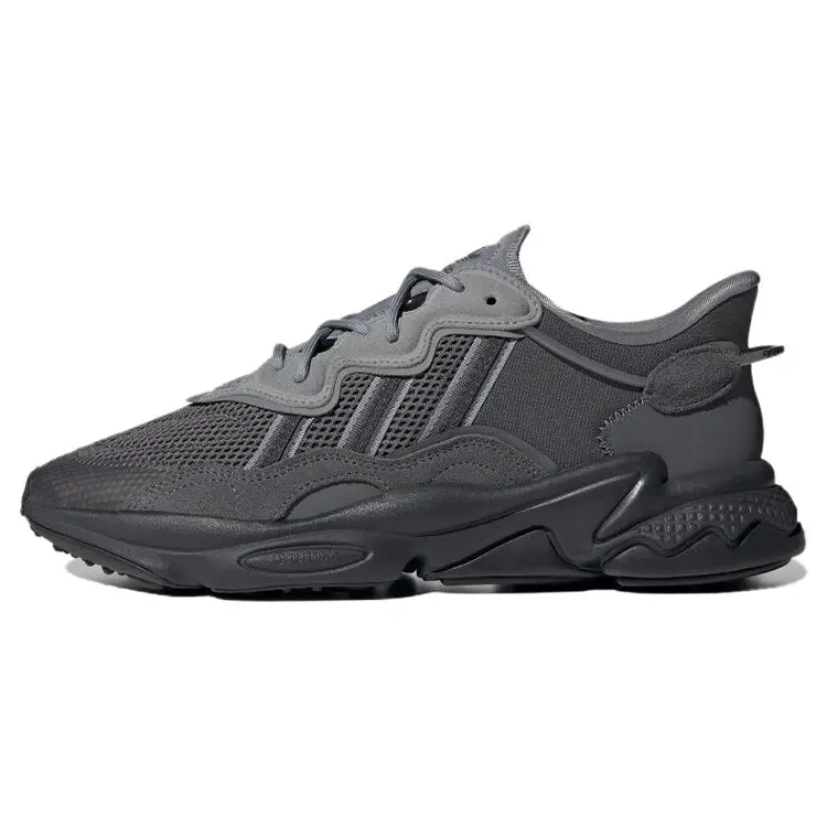 Adidas Originals Ozweego Grey Black Comfort Low Top Sneakers Unisex ID9818