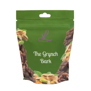 Premium Pistachio Chocolate Bark! Snack Bonbon