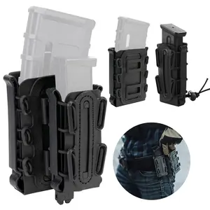 Tactical Molle Magazine Pouch for .45 and 9mm Handgun Magazines - Soft Shell