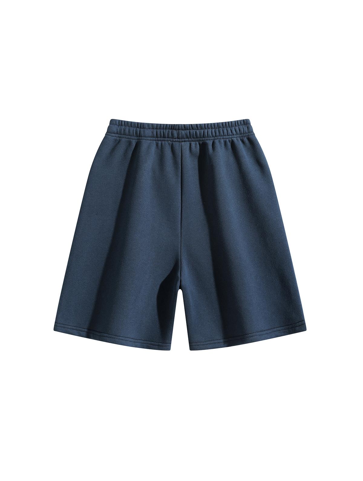 3-Pack Men's Shorts: Men's shorts, men's mid-thigh shorts, men's cotton shorts. Loose straight fit with an elastic drawstring waist; contains 40% cotton. Soft, skin-friendly solid-color casual shorts—suitable for home wear, walking around, workouts/runnin