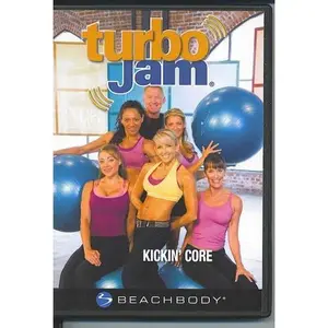 USED-Turbo Jam Kickin' Core DVD by Chalene Johnson (Unknown)