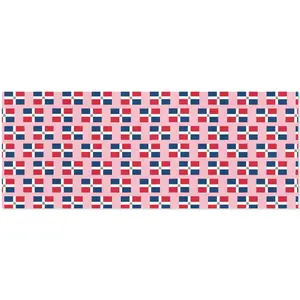 Dominican Republic Flag Inspired Custom Gift Wrapping Paper 58"x 22.5" (4 Rolls)