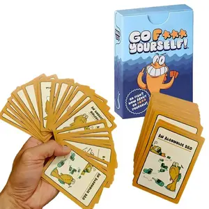 Go Fish Card Game Yourself Fun Gag Gift Hilarious Board Games with A Twist Night Family Interaction Party Game for 2+ Players
