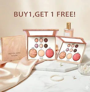 BUY1,GET 1 FREE! Makeup Palette Multi-Use Cosmetic Set Highlighter Eyeshadow Contour Blush Suitable for Any Makeup Look Zodiac Makeup Palette bronze eye shadow powder underground makeuppallette  fantal frame basic canvas ph pale skin bronzer cool toned