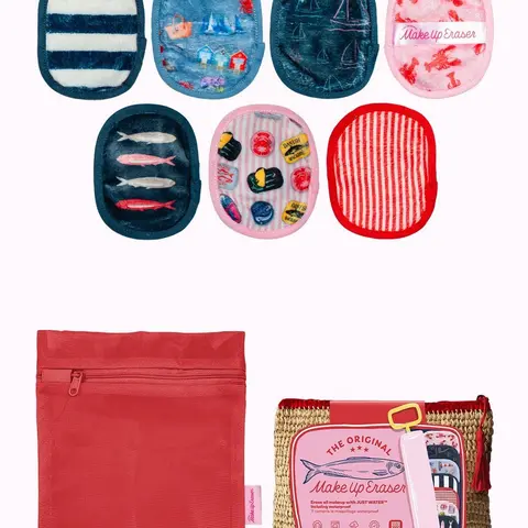MakeUp Eraser Dockside Days 7-Day Set - Erase Makeup with JUST WATER, Reusable & Machine Washable Makeup Remover
