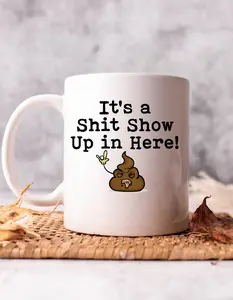 Personalized Shit Show Mug Gift for Supervisor Cup Sister Birthday Gift Team member gift idea for boss gift for bestie gift mug party