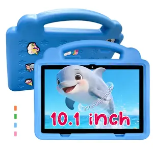 10.1 Inch Screen Android 12 Tablet PC, 64GB ROM, ParentaControl Mode, WiFi, Protective Case Included,Multifunctional, Suitable for Boys & Girls, StudentTablets, supports SIM card, an ideal gift, no adaptelincluded, available in pink/blue/green/orange