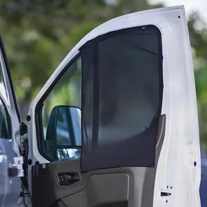 Magnetic Car Side Window Sunshade for Camper Vans Passenger Vans Front Window Shade for Driving Large Size Fit Benze Sprinter, Promaster Cargo Van, Transit