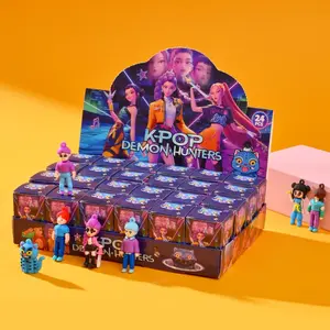 24pcs Witch Hunting Group/Brainrot Blind Box Toy Tralarero Tralala Tungtungtung Sahur Bombardinocrocodilo Figures Key Chain @/