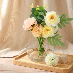 DIY Home Decor Floral Grid Organizer Flower Arrangement Holder Reusable Wire Arranger Twist Durable Flower Arranging Grid for Plant Fixation & Vase Bouquets