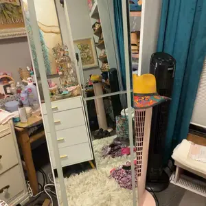 【Summer Sale】Sweetcrispy Floor Mirror Stand Mirror Full Length , With LED Lights and No LED Lights Two styles, LED Floor Mirror styles Dimming & 3 Color Lighting