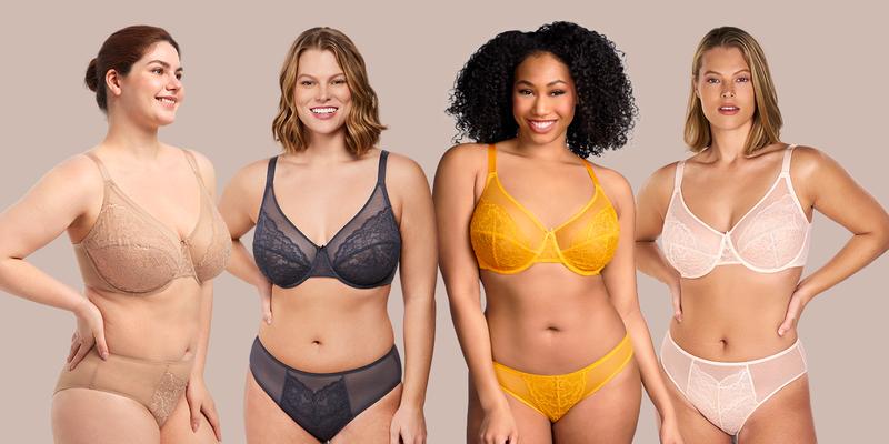 HSIA Enchante Floral Lace Plus Size Underwire Unlined Unpadded Minimizer Full Coverage Bra Women's Wear Comfortable Breathable Mesh Cup TikTokShopBlackFriday