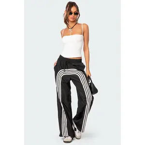 Wilda Striped Nylon Track Pants Wilda Striped Nylon Track Pants