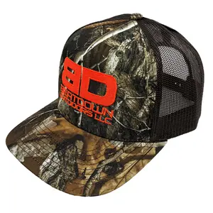 BeatDown Hat Camo/ Orange