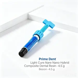 Prime Dent Light Cure Nano Hybrid Composite Dental Resin - 4.5 g All Shades