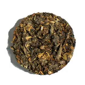 Lemon Ginger Tulsi No. 61 Probiotic Tea Discs - Caffeine-Free Herbal Detox & Digestion Support - Sugar-Free Gut Health Tea - US Beverage