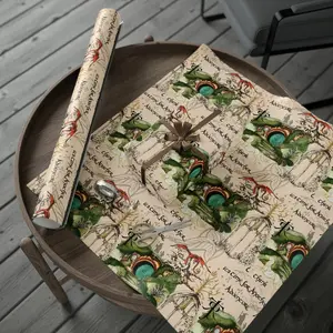 Lord of the Rings Wrapping Paper: Tolkien Art Gift Wrap, Gift Wrap for Christmas, Birthday, Holidays, Decorative Holiday Paper,  Meme Funny Christmas Wrapping Paper, Funny Gift Wrap