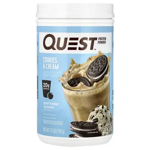 Quest Nutrition Protein Powder, Cookies & Cream, 1.6 lb (726 g)