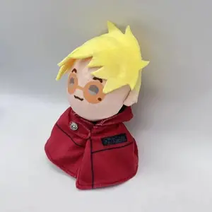 16CM Trigun Stampede Plush Toy Cartoon Stuffed Soft Toy Birthday Gift For Childre