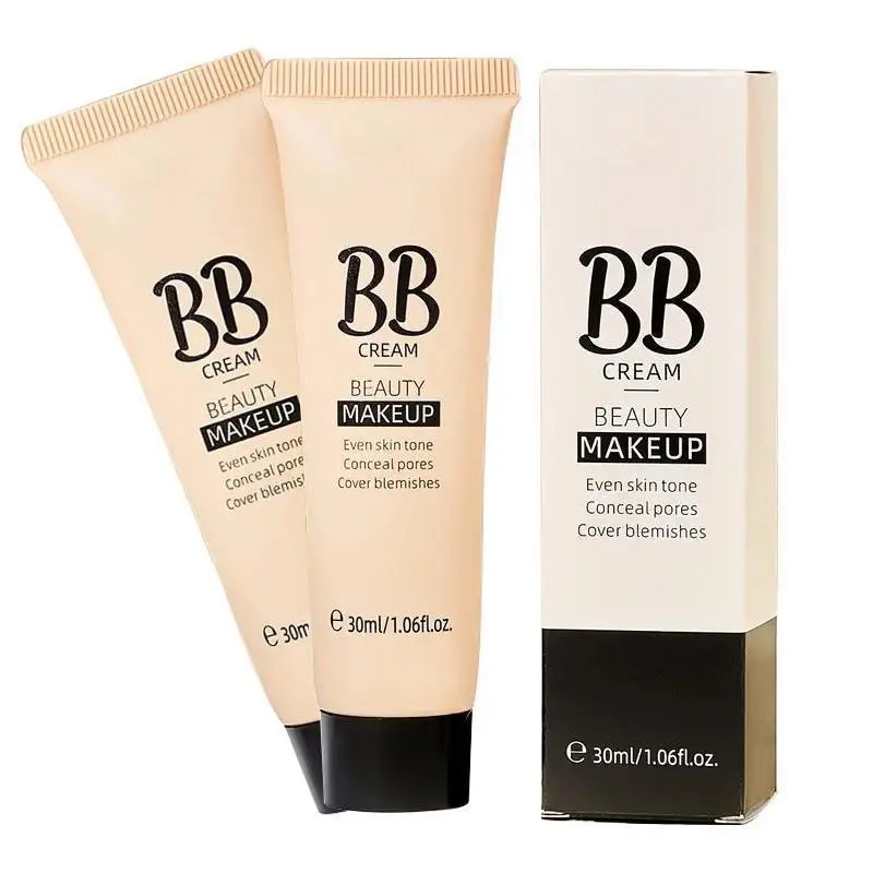 Oil-Control BB Cream - Matte Even Skin Tone Foundation - Waterproof Pore Coverage in Ivory/Tan
