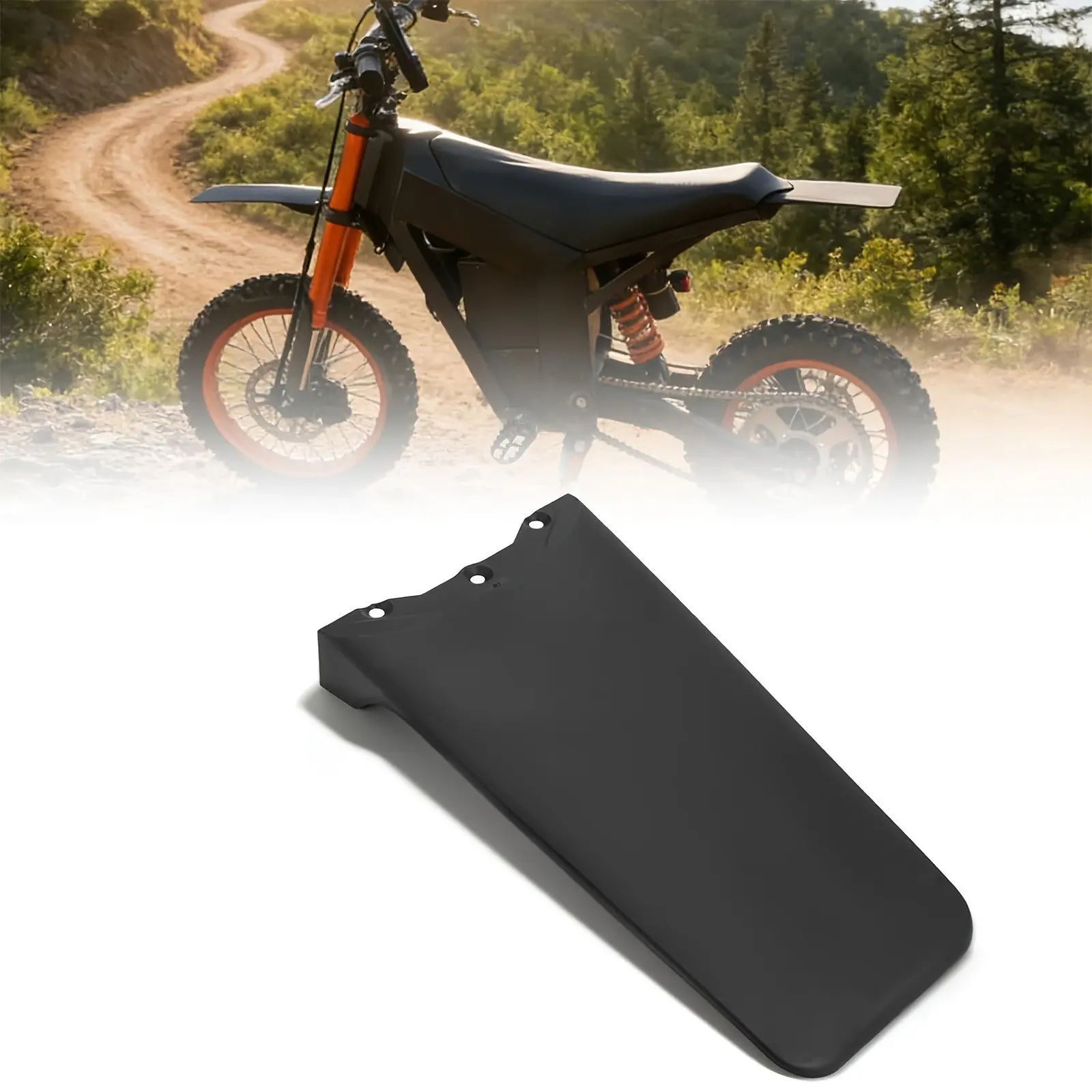 Original Replacement Rear Fender Seat Mudguard for Tuttio Soleil01 Electric Drit Bike, Duarble Tail Fender, Rear Mud Guard Protector, Motorcycle Parts