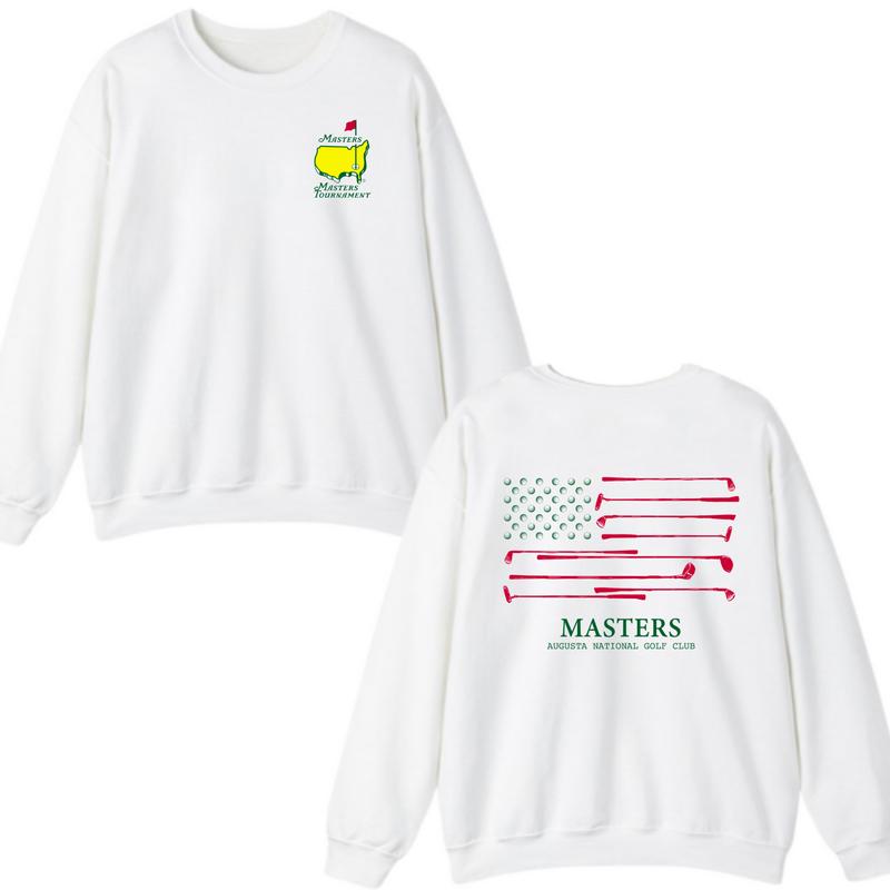 The Masters 2026 Official Golf Sweatshirt – Vintage Masters Golf Crewneck Streetwear Pullover, Unisex Cozy Graphic Top, Golf Stuff & Golf Things Inspired by Golf Equipment, Classic Tournament Style Hoodie for Men, Perfect Golf Fan Gift