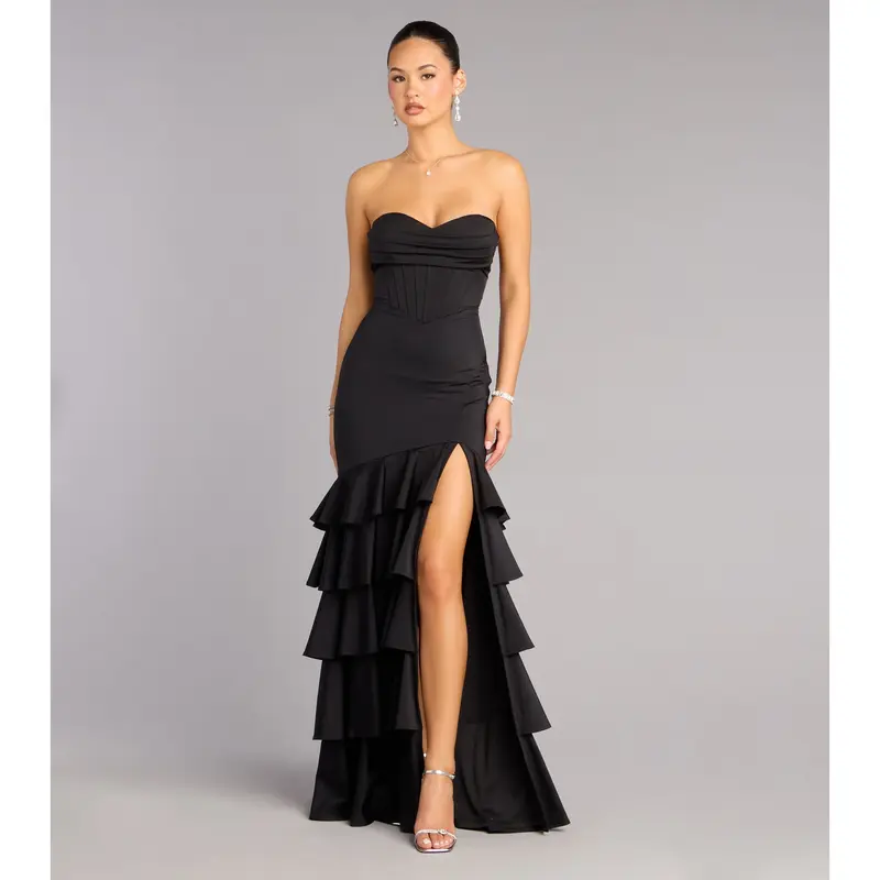 fatima crystal sleeveless corset mermaid dress - TikTok Shop fatima crystal sleeveless corset mermaid dress - TikTok Shop